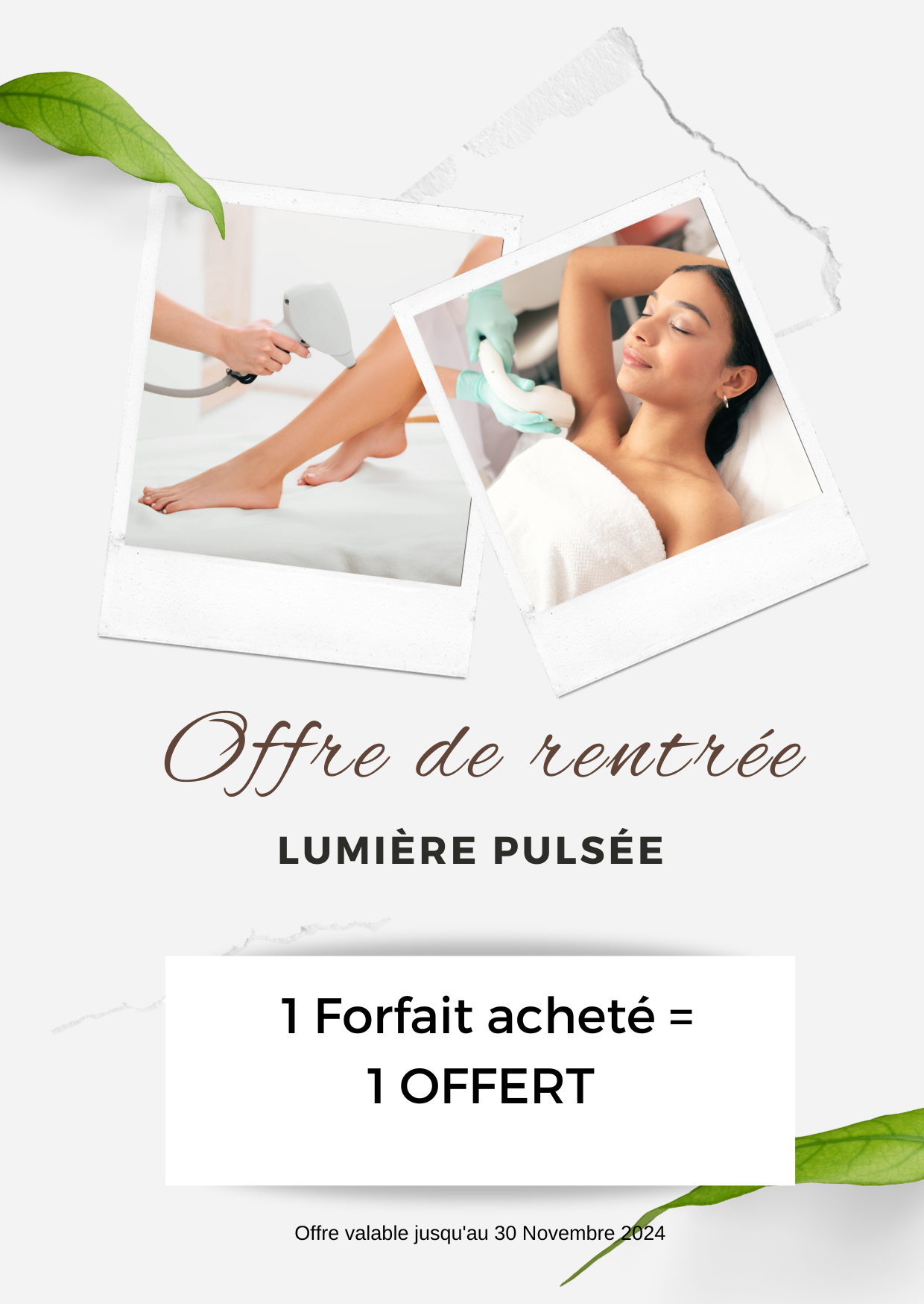 promotion epilation définitive lazer