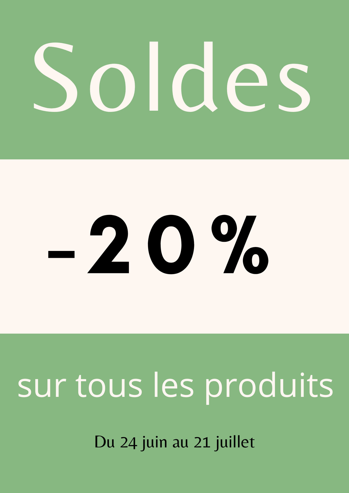 PROMOTION SOLDES